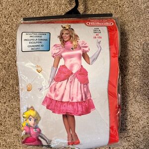 Nintendo Princess Peach Costume - Pink and White